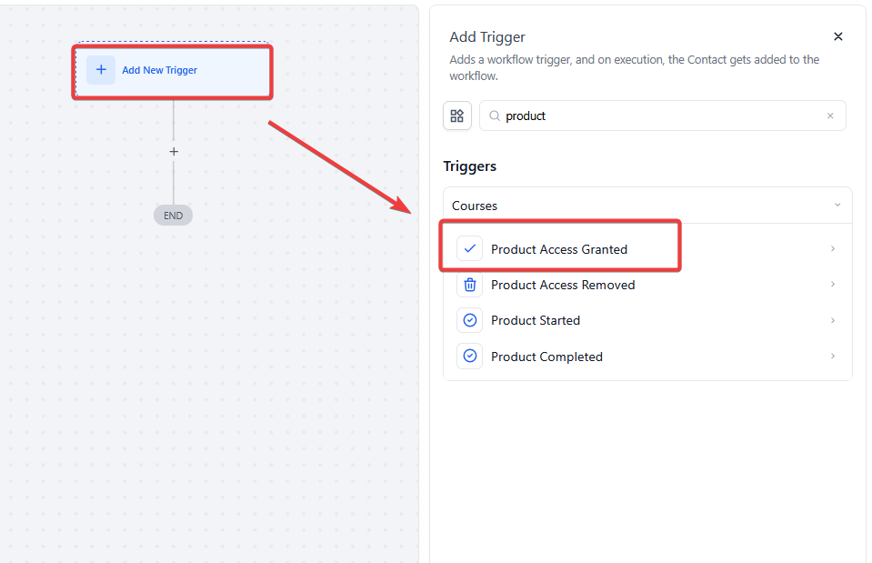 Workflow Trigger: Product Access Granted | RiseHub Help Center
